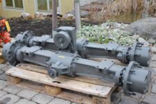 Punte fata-spate buldoexcavator Atlas AR 46C