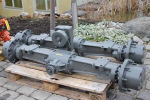 Punte fata-spate buldoexcavator atlas ar 46c