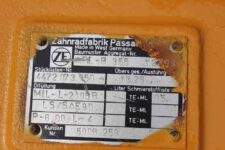 Punte față-spate excavator Liebherr A900 - ZF Zahnradfabrik Passau