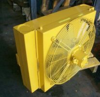 Radiator răcire ulei cu ventilator pentru Zeppelin ZM-19, galben