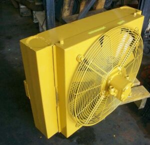 Radiator răcire ulei cu ventilator pentru zeppelin zm-19, galben