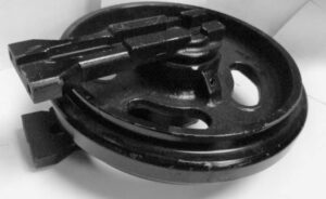 Roată de ghidaj (idler) pentru miniexcavator yanmar vio50-1 1 Roată de ghidaj (idler) pentru miniexcavator yanmar vio50-1