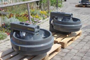 Roată de ghidaj pentru excavator case cx300 1 Roată de ghidaj pentru excavator case cx300