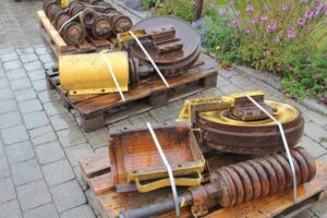 Roată ghidaj buldozer hanomag d700 - piese componente 1 Roată ghidaj buldozer hanomag d700 – piese componente