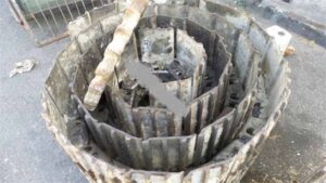 Șenilă cu papuci, lanț șenilă pentru excavator case cx210 1 Șenilă cu papuci, lanț șenilă pentru excavator case cx210