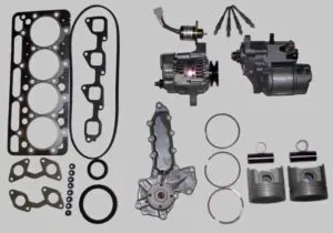 Set piese motor pentru utilaje bobcat