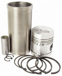 Set piston complet echipat - piese originale sau aftermarket pentru jcb 1 Set piston complet echipat – piese originale sau aftermarket pentru jcb