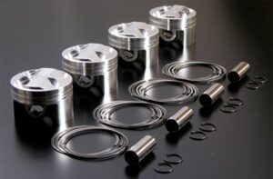 Set piston cu 3 inele pentru mercedes - original aftermarket 1 Set piston cu 3 inele pentru mercedes – original aftermarket