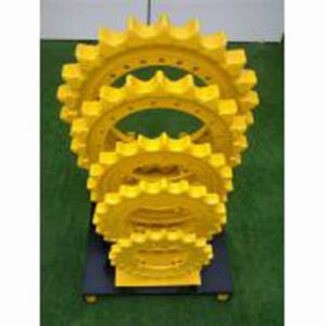 Roată dințată (sprocket) galbenă pentru volvo
