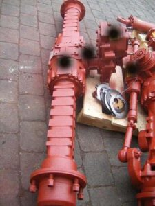 Axă frontală/spate pentru excavator schaeff hml 25