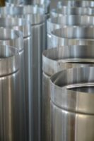 Țeavă inox neizolată din tablă de 1mm
