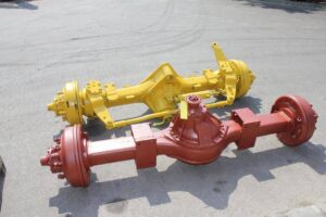Axe complete pentru utilaje hanomag 250 m și alte modele
