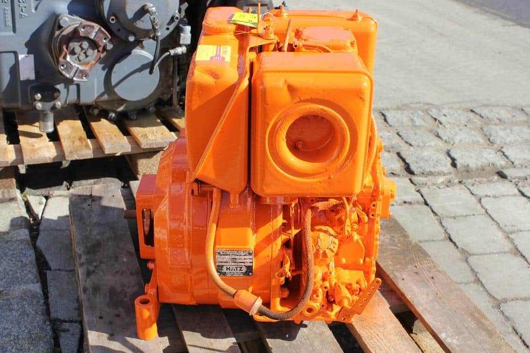 Motor Hatz 1D80S – Diesel, 1 cilindru, răcire aer, putere 11 kW, portabil