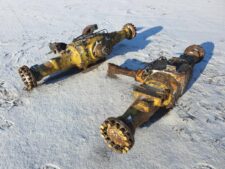 Axa față completă second hand pentru Komatsu WA 320-5
