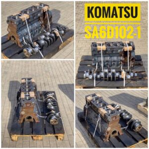Bloc motor komatsu sa6d102-1