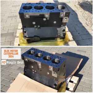 Bloc motor buldoexcavator caterpillar 3054
