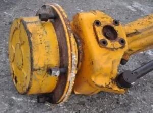Butuc axa față și spate încărcător frontal case 821c galben