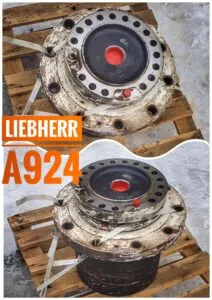 Butuc roată excavator liebherr a924