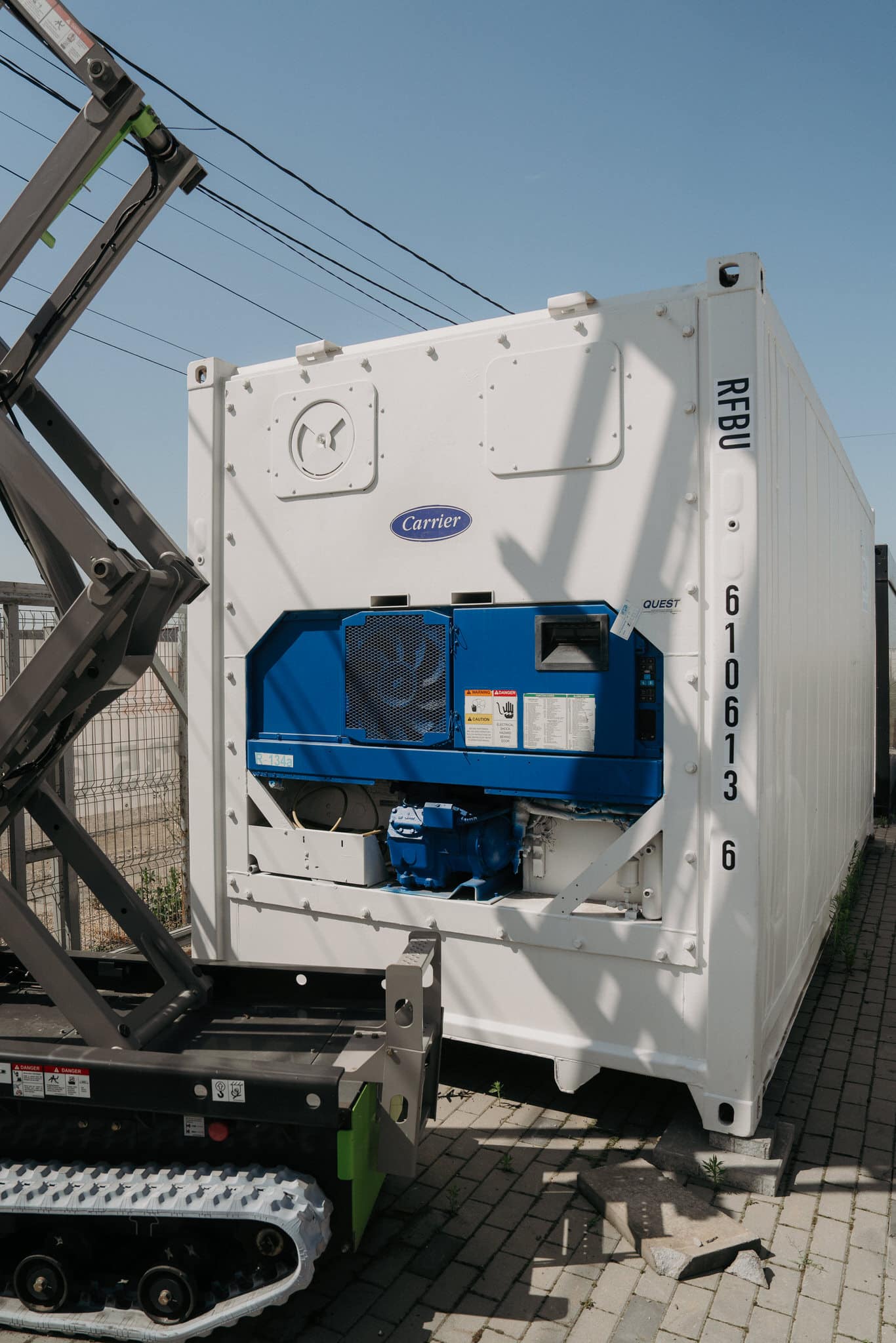 Container frigorific recondiționat de 12 metri Carrier Royal DRU
