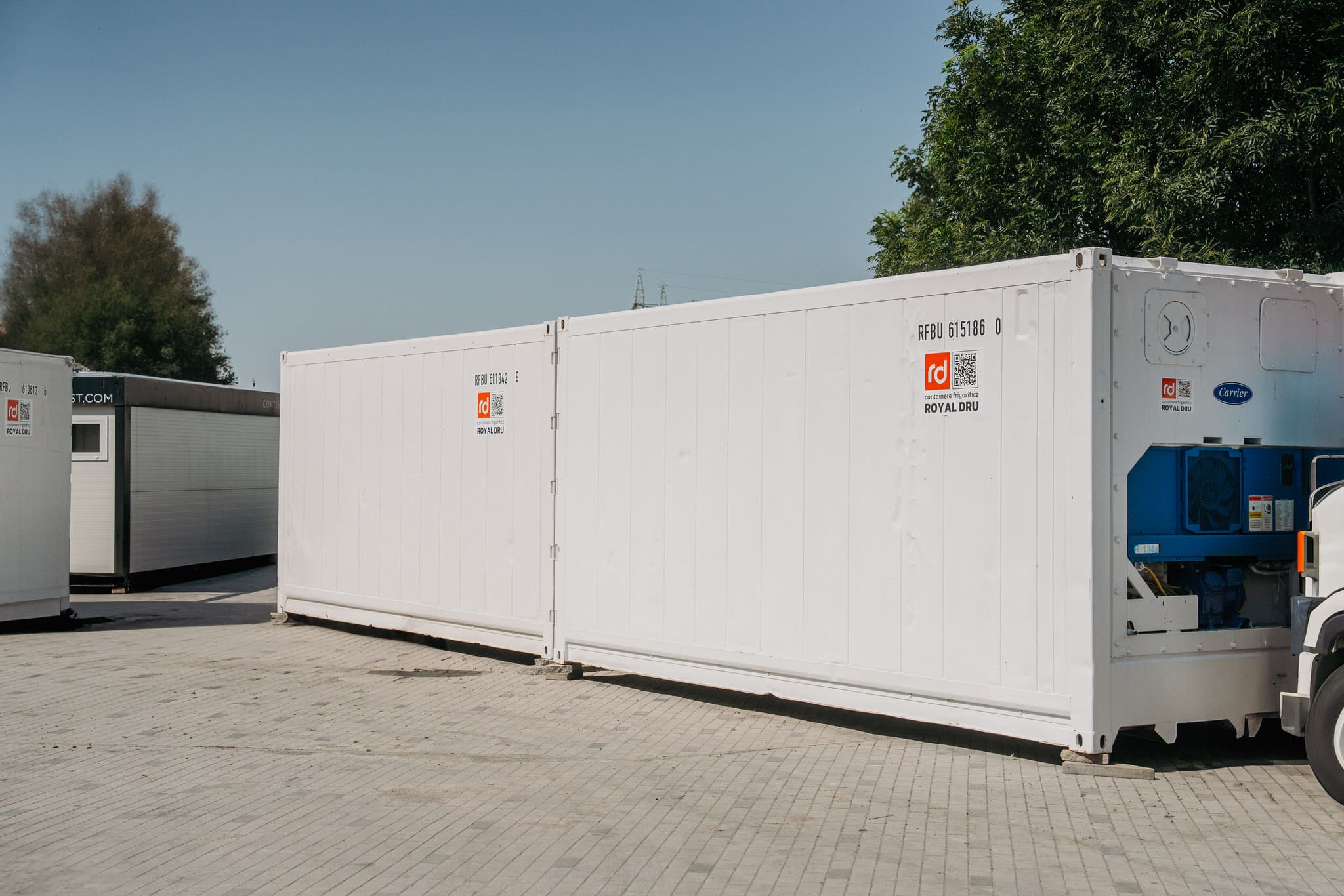 Container frigorific recondiționat Carrier de 6 metri pentru transport și depozitare eficiente