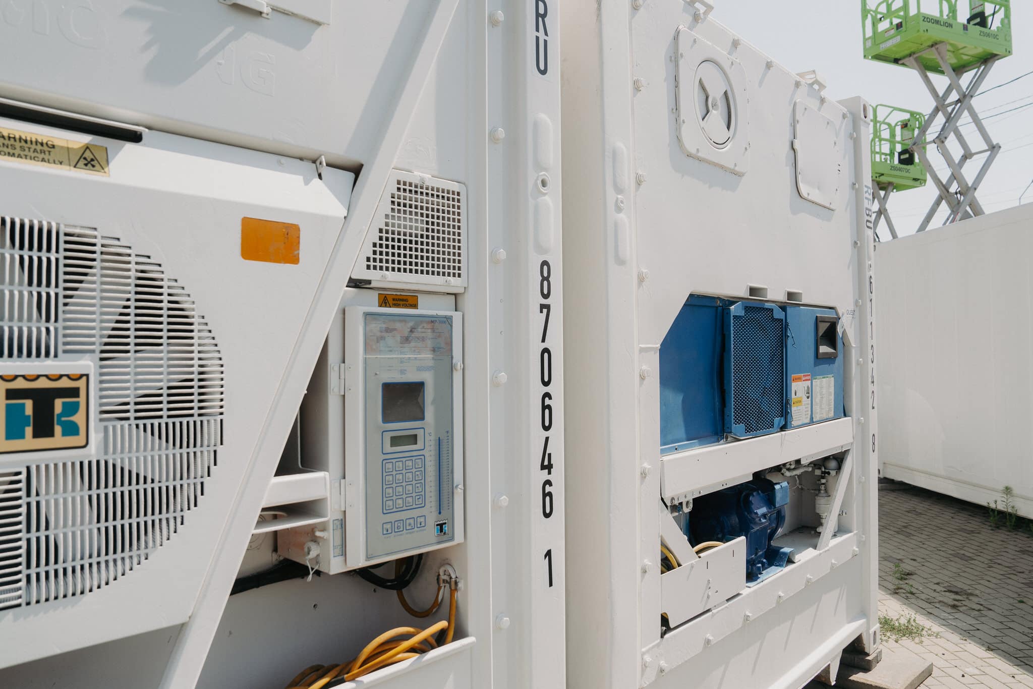 Container frigorific recondiționat Carrier de 6 metri pentru transport și depozitare eficiente