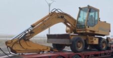 Excavator pe roți Case dezmembrat pentru piese