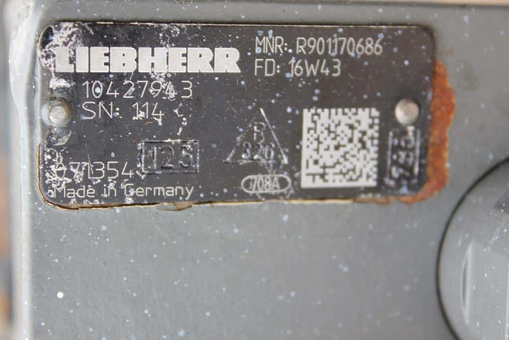Distribuitor hidraulic pentru Liebherr A934