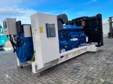 Generator de curent Leroy Somer 1100 kVA cu motor Perkins 4008-TAG2A, nou, an 2022