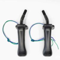 Joystick pentru utilajele Hyundai - Model ergonomic cu cabluri colorate