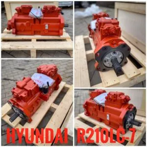 Pompă hidraulică kawasaki pentru excavator hyundai r210lc-7