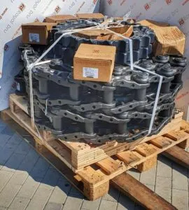 Lant senila pentru liebherr r902 pe palet, ambalat pentru transport