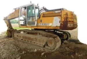 Excavator pe șenile liebherr 932 utilizat