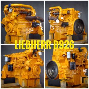 Motor excavator liebherr d926 1 Motor excavator liebherr d926