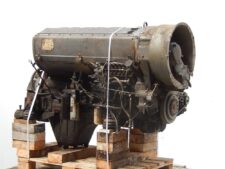 Motor Deutz BF6L513R - Utilizat, Montat pe Suport de Lemn