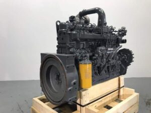 Motor excavator komatsu sa6d105