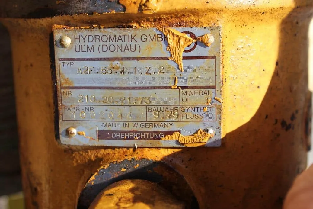 Motor Hidraulic pentru Excavator Liebherr R921