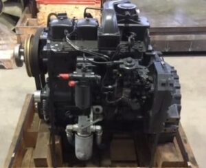 Motor buldoexcavator komatsu wb93r