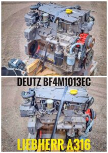 Motor second hand deutz bf4m1013ec pentru liebherr a316