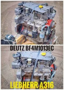 Motor second hand deutz bf4m1013ec pentru liebherr a316