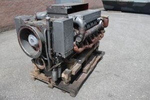 Motor deutz bf12l413fw pe palet, second hand 1 Motor deutz bf12l413fw pe palet, second hand