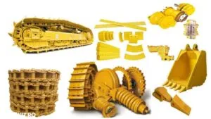 Piese și accesorii pentru miniexcavatoare și excavatoare