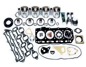 Set complet motor yanmar 4tnv98 – pistoane, segmenti, garnituri și alte componente
