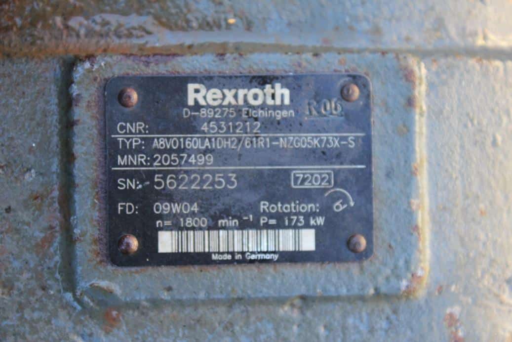 Pompa Hidraulică A8V0160 pentru OK RH 12,5
