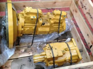 Pompe hidraulice galbene pentru echipamente jcb 1 Pompe hidraulice galbene pentru echipamente jcb