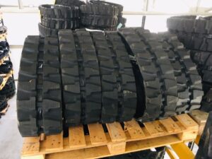 Senilă de cauciuc pentru miniexcavator hanix 100 b3