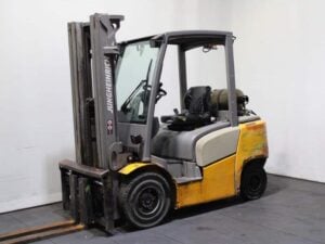 Stivuitor second-hand jungheinrich tfg 425, galben/gri, cu gaz