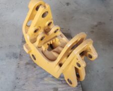 Suport braț buldoexcavator galben pentru Case 580SLE