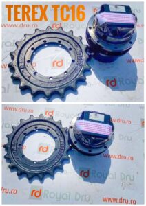 Transmisie finală terex tc16 - pinion și motor final 1 Transmisie finală terex tc16 – pinion și motor final
