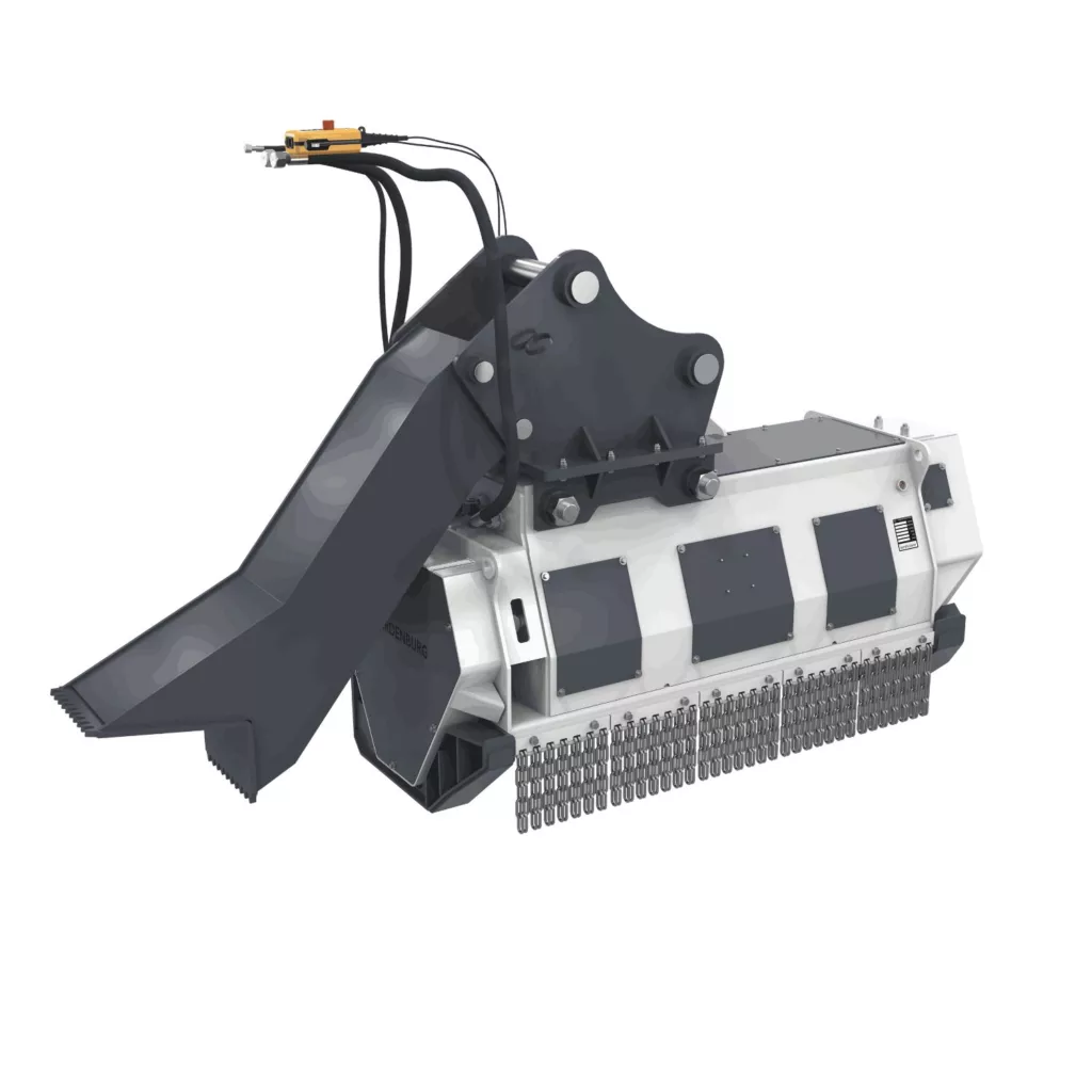 Tocător forestier rotativ pentru excavator,  AARDENBURG X – DELTA XL 1.5M GRIZZLY