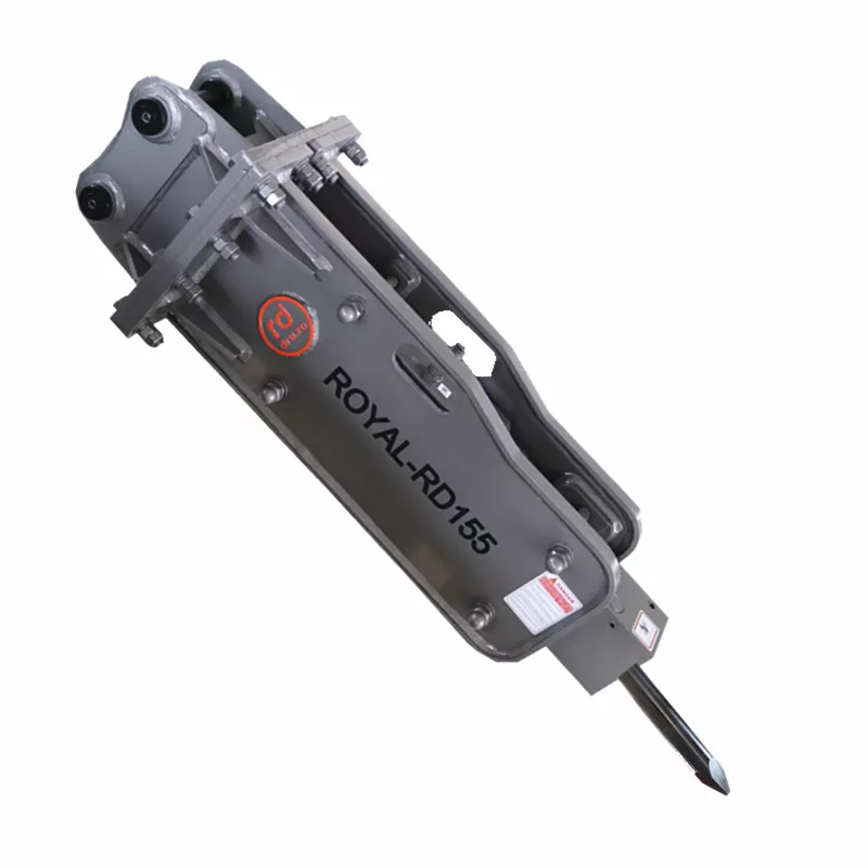 Picon hidraulic ROYAL-RD155 mini-excavator și buldoexcavator